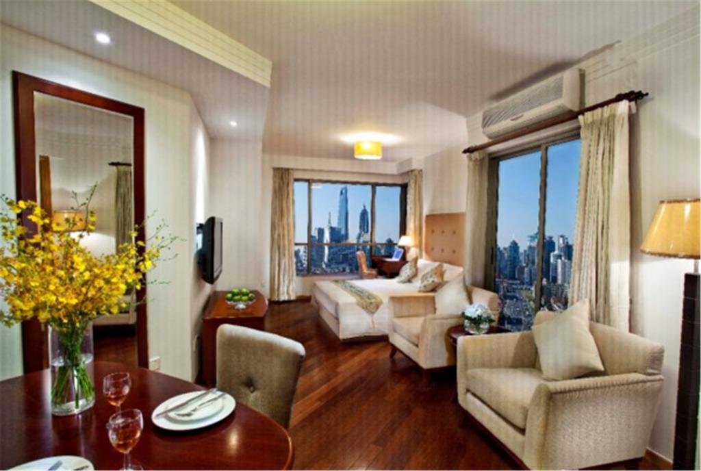 Acme Riverside Serviced Apartment เซี่ยงไฮ้ ภายนอก รูปภาพ