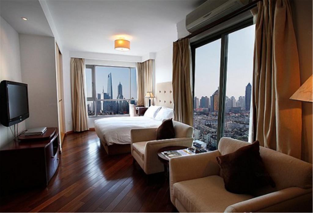 Acme Riverside Serviced Apartment เซี่ยงไฮ้ ภายนอก รูปภาพ